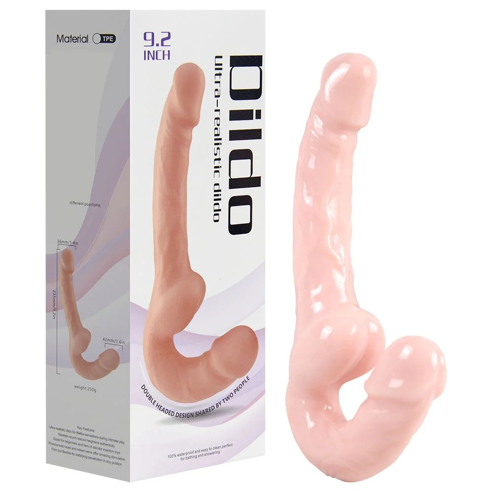 Prótese Dupla Strapless Jelly 23,5 x 3,3cm | Youvibe - Imagem 4