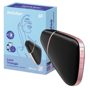 Satisfyer Love Triangle estimulador Air-Pulse clitóris preto