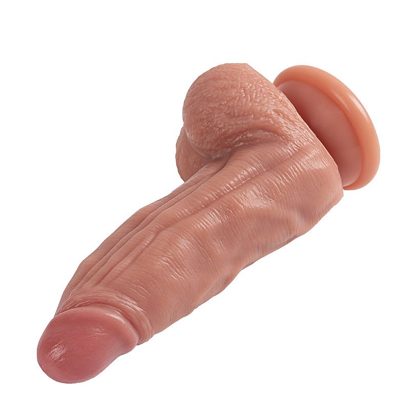 Pênis Realístico Big Grosso com Ventosa 20,2 x 5,1 cm - Imagem 4
