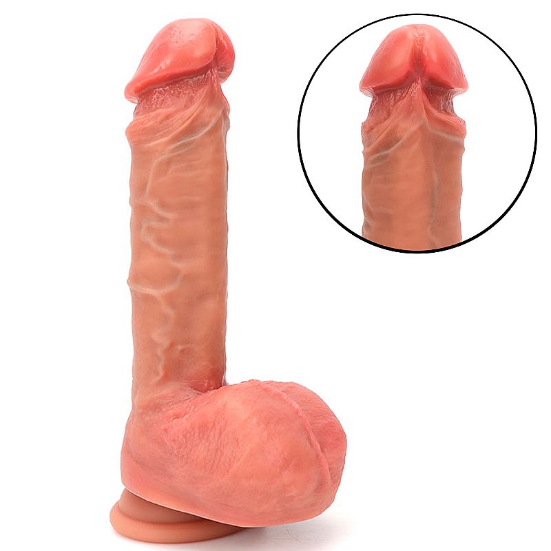 Pênis Realístico Gigante 20,5cm com Ventosa – SI - Imagem 2