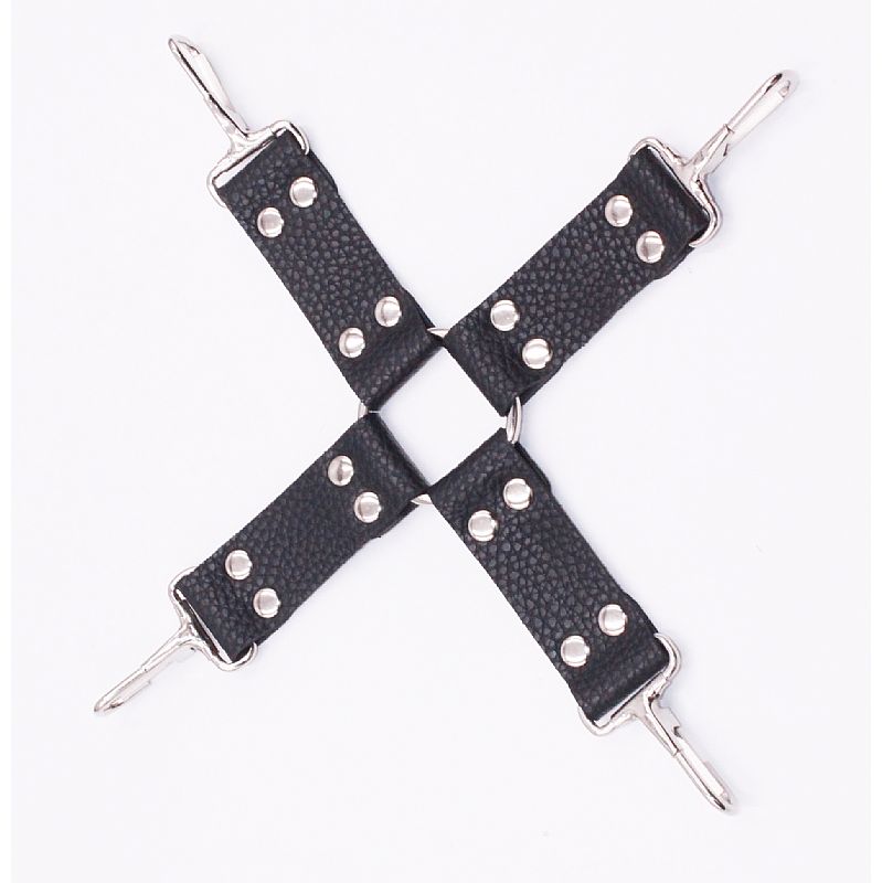 Kit Bondage Preto 7 Peças - Algema, Chicote e Mordaça - Imagem 9