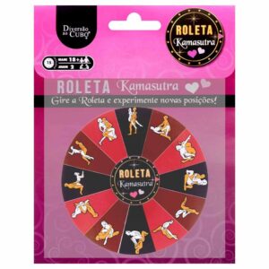 Roleta Kamasutra Jogo Erótico para Casais Diversão ao Cubo