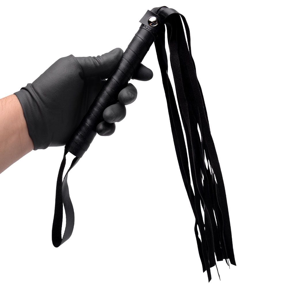 Chicote Bondage Tiras de Luxo 58cm Sexy Import - Imagem 2