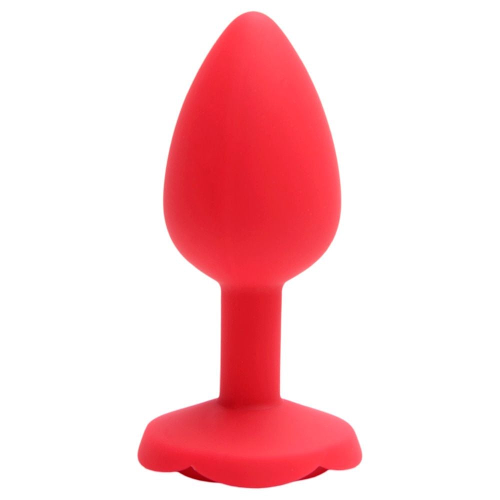 Plug Anal Silicone Base Flor Tamanho P | Vipmix - Imagem 2