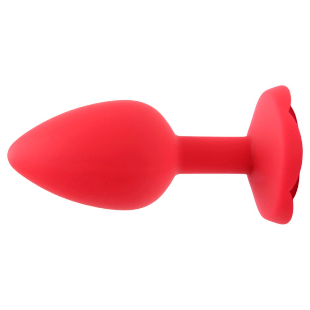 Plug Anal Silicone Base Flor Tamanho P | Vipmix - Imagem 3