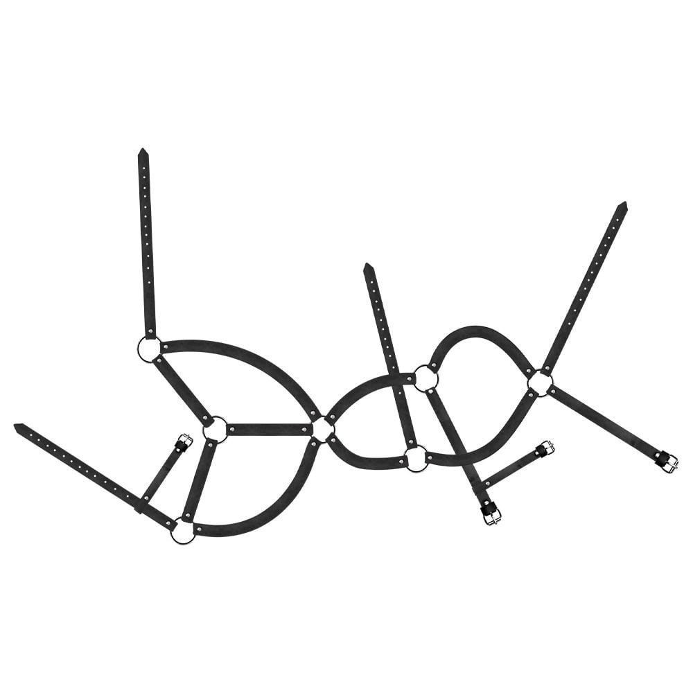 Harness Contorno de Busto em Couro Sexy Import 8 - Imagem 2