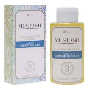 Lubrificante Beijável Creme Brulee Mustash Calda 100ml sabor doce
