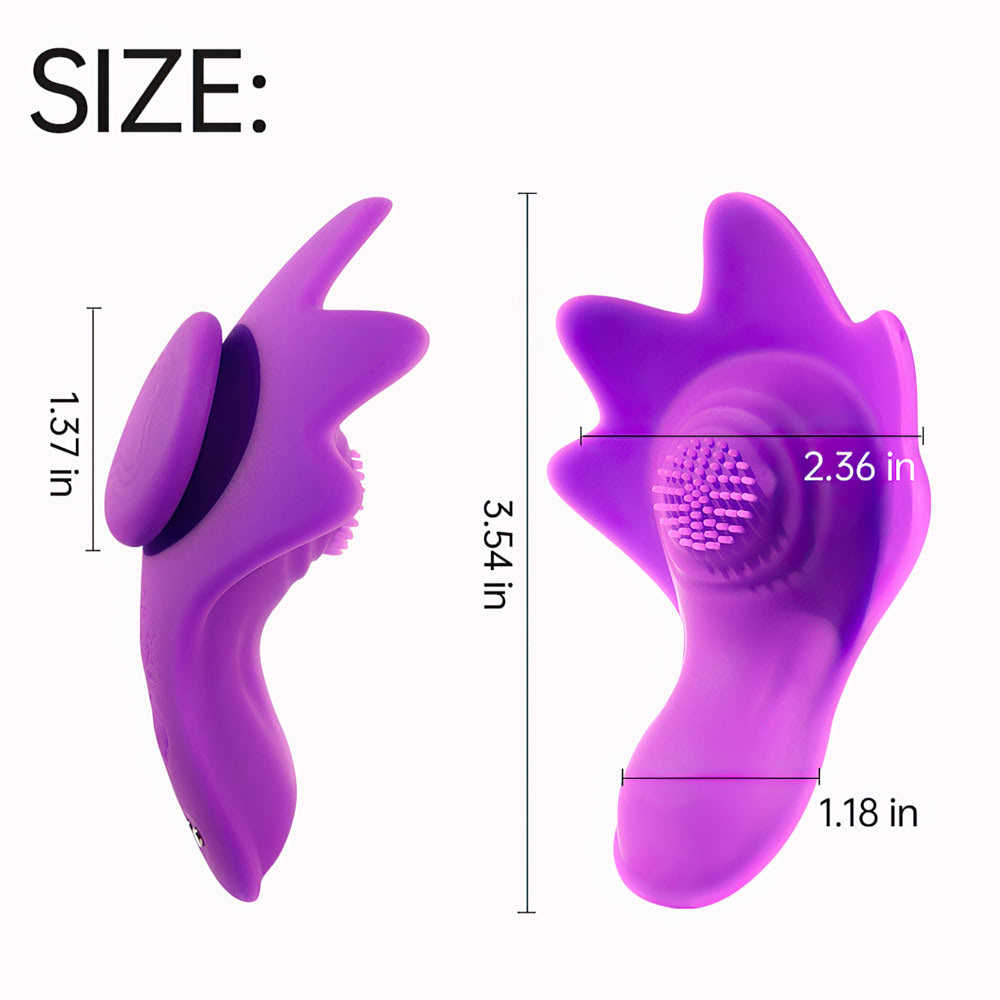 Vibrador de Calcinha Recarregável 9 Modos com Controle Remoto - Imagem 5