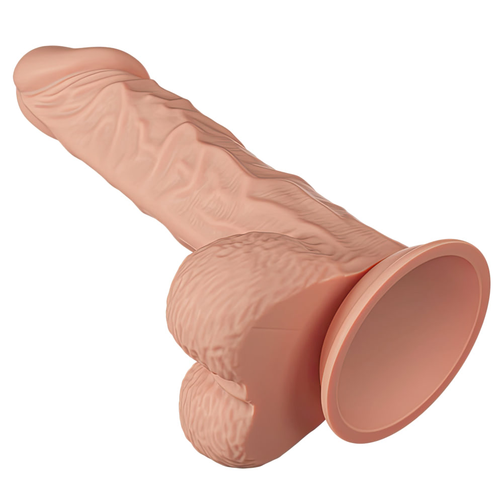 Prótese Realística com Vibrador Multivelocidades Ventosa BAILE - Imagem 4