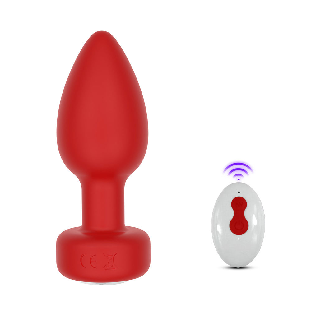 Plug Anal Vibratório 10 Vibrações Luz LED Sem Fio Youvibe Vipmix - Imagem 5