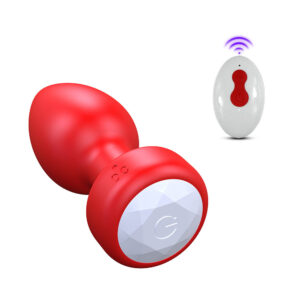 Plug Anal Vibratório 10 Vibrações Luz LED Sem Fio Youvibe Vipmix