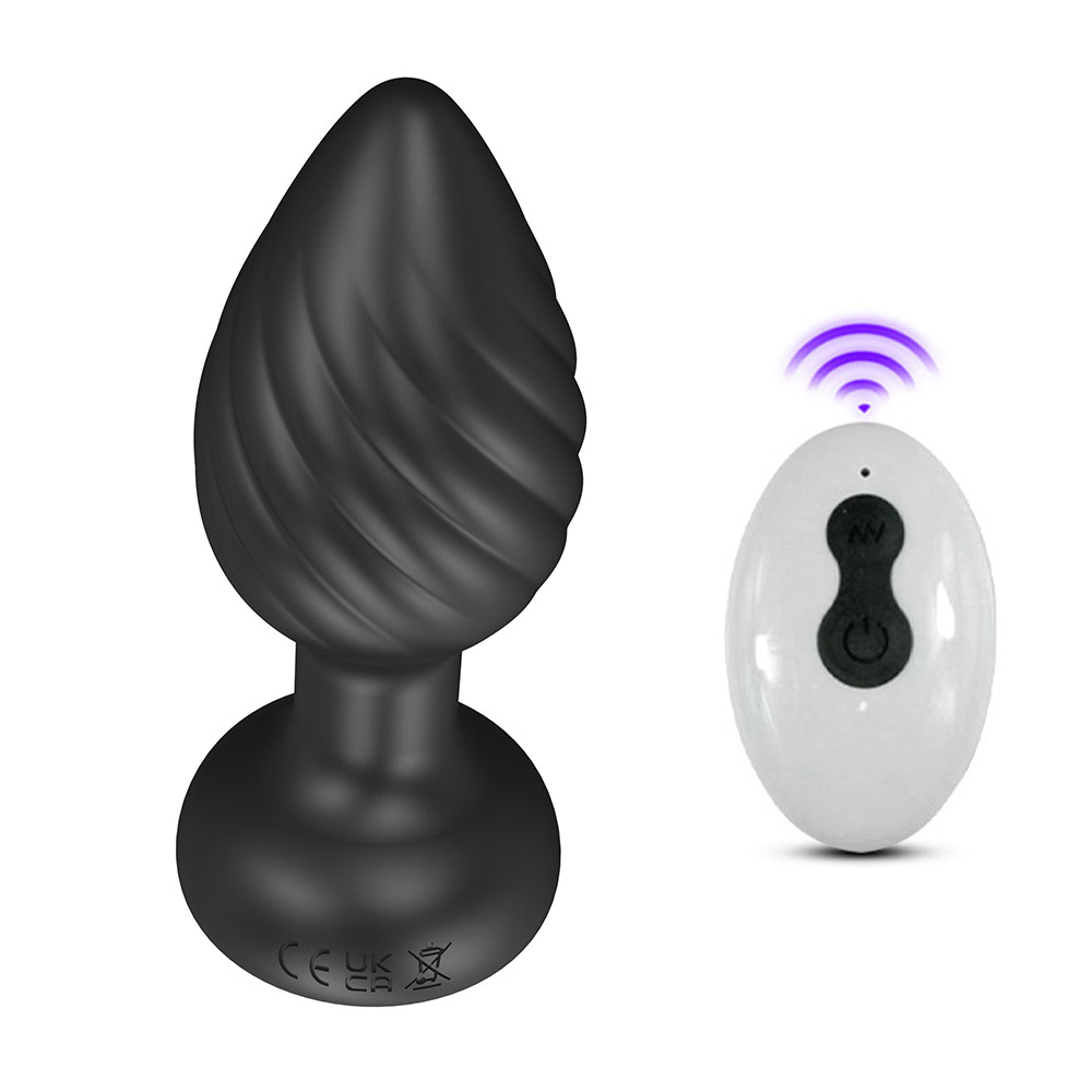 Plug Anal Vibratório em Silicone 10 Modos Luz LED Controle Remoto YOUVIBE - Imagem 3