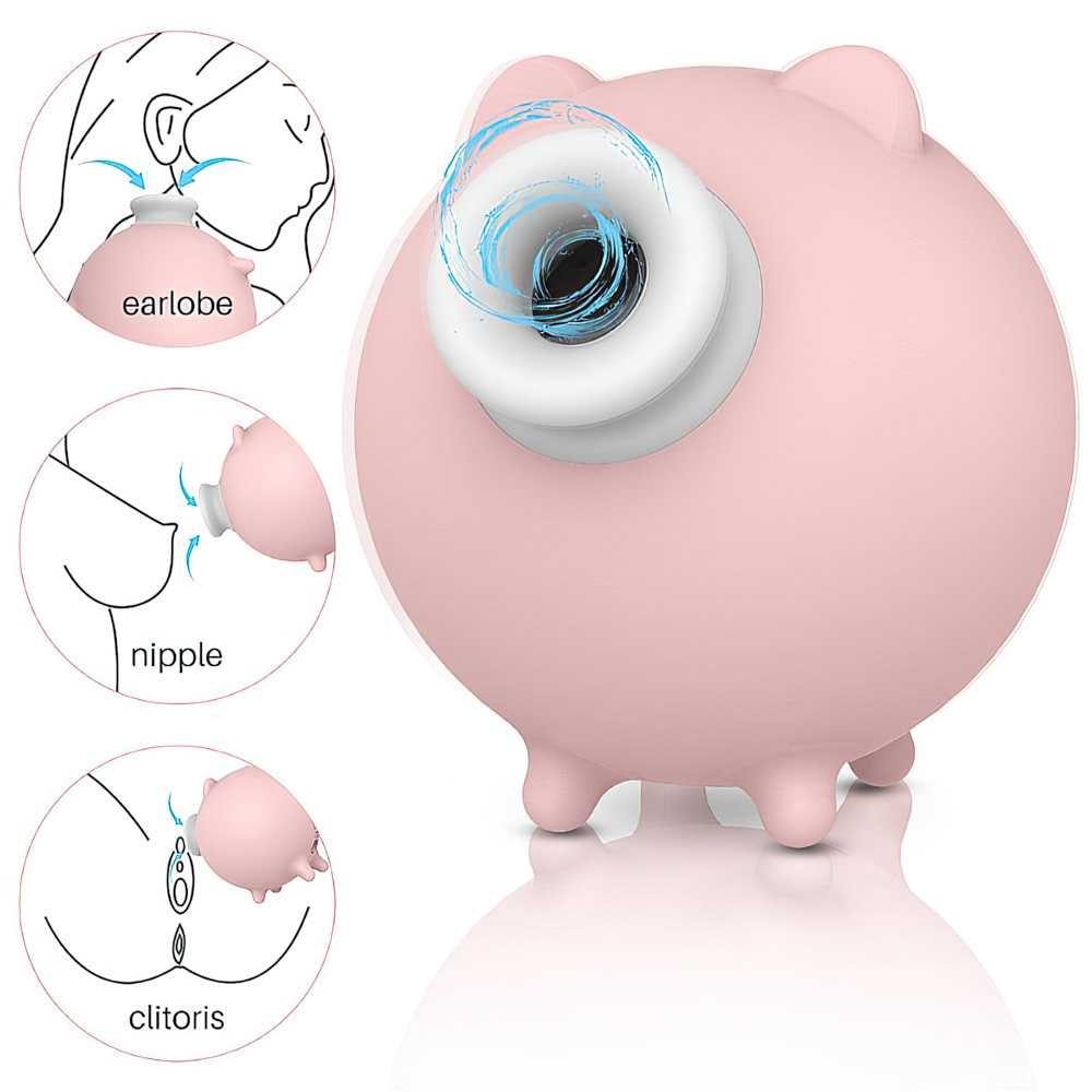 Estimulador de Clitóris com Pulsação Porquinho Piggy - VIPMIX - Imagem 5