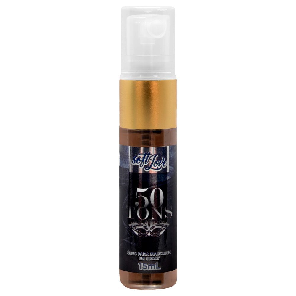 Spray Excitante Unissex 50 Tons Jatos 15ml Soft Love - Imagem 2