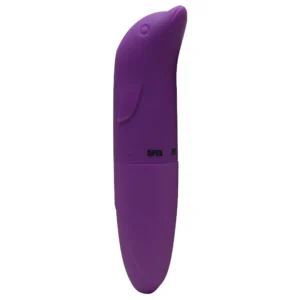 Vibrador Ponto G Golfinho Aveludado Roxo | Sensual Love
