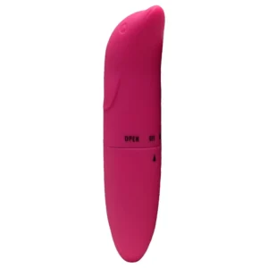 Vibrador ponto G golfinho aveludado cor pink Sensual Love