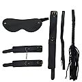 Kit Bondage Completo com Punhos, Venda e Coleira - Imagem 5