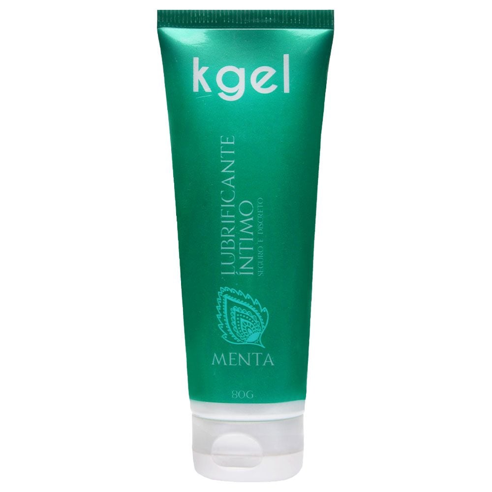 Lubrificante íntimo bisnaga 80g Kgel em três aromas disponíveis